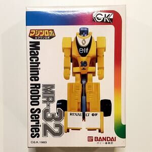 🚗🤖 Vintage 1983 Machine Robo Series MR-32 Bandai (Precursor to Go-Bots) 🤖🚗